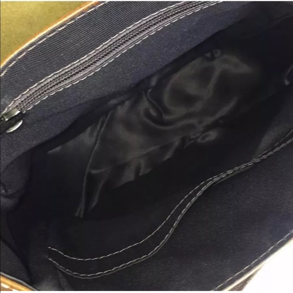 Jack Georges fine leather brown crossbody bag - Picture 4 of 6